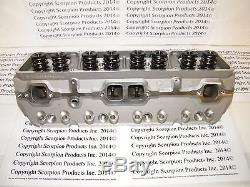 SBC Aluminum Heads 220cc Runners Angle Small Block Chevy 350 383 FREE SHIPPING