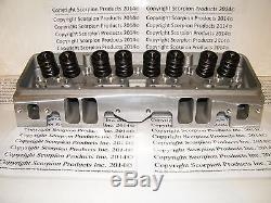 SBC Aluminum Heads 220cc Runners Small Block Chevy 350 383 400 FREE SHIPPING