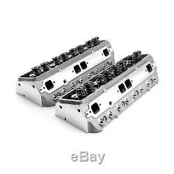 SBC Aluminum Heads 220cc Runners Small Block Chevy 350 383 Angle FREE SHIPPING