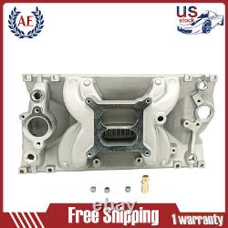 SBC Aluminum Small Block Chevy Vortec Air Gap Intake Manifold 350 1996-up