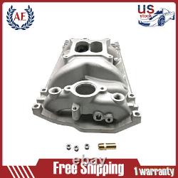 SBC Aluminum Small Block Chevy Vortec Air Gap Intake Manifold 350 1996-up