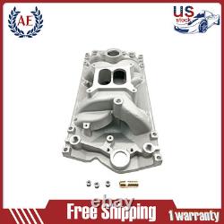 SBC Aluminum Small Block Chevy Vortec Air Gap Intake Manifold 350 1996-up