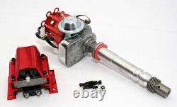 SBC BBC Small & Big Block Chevy 350 454 Electronic Distributor with E-Core Coil