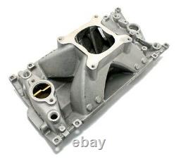 SBC CHEVY High Rise Aluminum Vortec Single Plane Intake Manifold 350