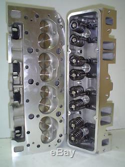 SBC Chevy Aluminum Cylinder Heads 2.02 / 1.60 NEW Small Block Chevy