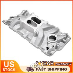 SBC Intake Manifold 2701 Performer EPS For Small Block Chevy 55-86 305 350 V8 US