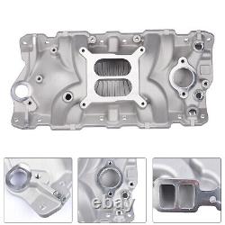 SBC Performer Aluminum Intake Manifold Fits 4-Barrel Small Block Chevy 305 327