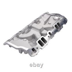 SBC Performer Aluminum Intake Manifold Fits 4-Barrel Small Block Chevy 305 327