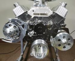 SBC Serpentine Kit Electric Water Pump 283 302 305 327 350 400 Small Block Chevy