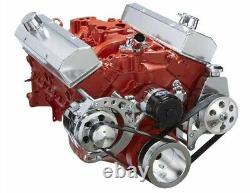 SBC Serpentine Kit Electric Water Pump 283 302 305 327 350 400 Small Block Chevy