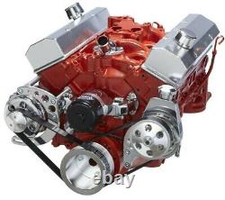 SBC Serpentine Kit Electric Water Pump 283 302 305 327 350 400 Small Block Chevy