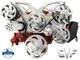 SBC Serpentine Pulley Conversion Kit ALT PS A/C Small Block Chevy 350 Triangles
