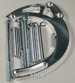SBC Serpentine Pulley Conversion Kit ALT PS Chevy Small Block 283 350 400 EWP