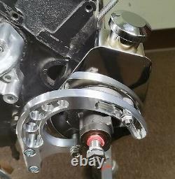 SBC Serpentine Pulley Conversion Kit ALT PS Chevy Small Block 283 350 400 EWP