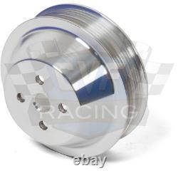 SBC Serpentine Pulley Conversion Kit Power Steering 350 400 Chevy Small Block