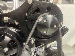 SBC Serpentine Pulley Conversion Kit Small Block Chevy ALT PS A/C 283 350 400 GM