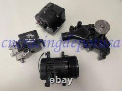 SBC Serpentine Pulley Conversion Kit Small Block Chevy ALT PS A/C 283 350 400 GM