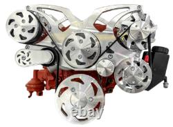 SBC Serpentine Pulley Conversion Kit Small Block Chevy ALT PS A/C 350 283 383