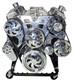 SBC Serpentine Pully /Bracket Kits Long Water Pump 283 305 400 Small Block Chevy