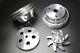 SBC Small Block Chevy 283 327 350 400 Aluminum Long Water Pump LWP Pulley Kit