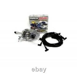 SBC Small Block Chevy 305 350 HEI Distributor & Moroso Plug Wires Kit 90 Boot
