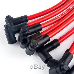 SBC Small Block Chevy 350 HEI Distributor & Plug Wires 90 Boot Kit New