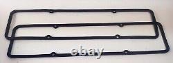 SBC Small Block Chevy 350 Tall Full Finned Polished Aluminum Engine Dress Up Kit