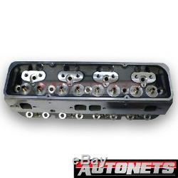 SBC Small Block Chevy Angled Plug Cast Aluminum Cylinder Head 64cc 2.02 / 1.6