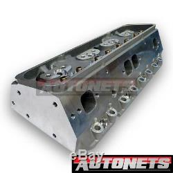 SBC Small Block Chevy Angled Plug Cast Aluminum Cylinder Head 64cc 2.02 / 1.6