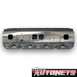 SBC Small Block Chevy Angled Plug Cast Aluminum Cylinder Head 64cc 2.02 / 1.6