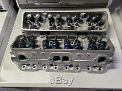 SBC Small Block Chevy Fast Burn Aluminum Cylinder Heads Chevrolet 350 383 Camaro