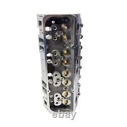 SBC Small Block Chevy GM Angle Plug Aluminum Cylinder Head Set 64cc 2.02/1.60