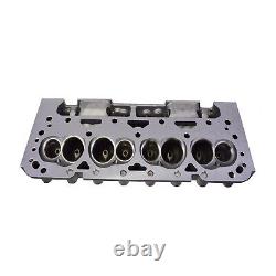 SBC Small Block Chevy GM Angle Plug Aluminum Cylinder Head Set 64cc 2.02/1.60