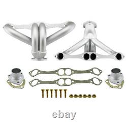 SBC Small Block Chevy Hugger Headers Ceramic Coated 283 305 350 400 Heavy Duty
