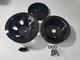 SBC Small Block Chevy SWP Power Steering Water Pump Crankshaft Black Pulley Kit