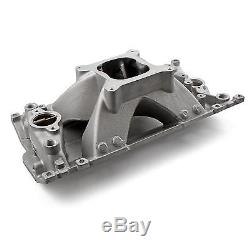 SBC Small Block Chevy Vortec Aluminum Intake 350 Shoot Out Series High Rise