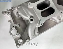 SBC Vortec Air Gap Aluminum Intake Manifold for Small Block Chevy 350 1996-up