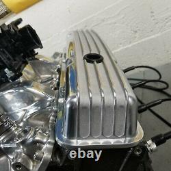 SB Chevy 12 Full Finned Air Cleaner Engine Dress Up Kit Valve Covers 350 Crate