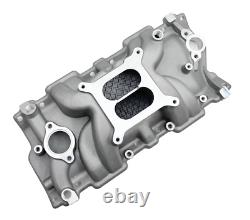 SB Chevy Intake Manifold Dual Plane 1955-86 Small Block 283 305 327 350 400 V8