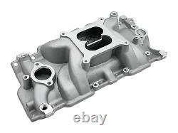 SB Chevy Intake Manifold Dual Plane 1955-86 Small Block 283 305 327 350 400 V8