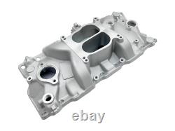 SB Chevy Intake Manifold Dual Plane 1955-86 Small Block 283 305 327 350 400 V8