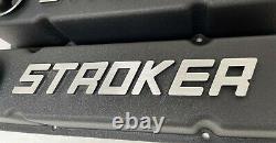 SB Chevy Stroker Valve Covers 58-86 SBC 283 305 327 350 383 400 V8 Cast Aluminum