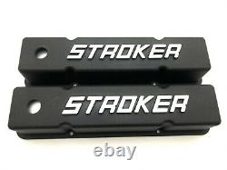 SB Chevy Valve Covers Stroker 58-86 SBC 283 305 327 350 383 400 V8 Cast Aluminum