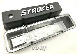 SB Chevy Valve Covers Stroker 58-86 SBC 283 305 327 350 383 400 V8 Cast Aluminum