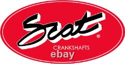 SCAT 2-ICR6000 Small Block Chevy 350 6 4340 Forged I-Beam PRO STOCK Rods