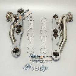 thumbnail image 2 of 1st-racing Stainless Steel Exhaust Header For Chevy/GMC C/K1500 C/K2500 (88-97) – 5.0L/5.4L/5.7L V8 Gas 2 of 5
