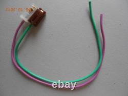 SMALL BLOCK CHEVY BLACK HEI Distributor & 8mm SPARK PLUG WIRES under Exhaust