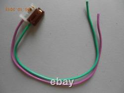 SMALL BLOCK CHEVY RED HEI Distributor & 8mm SPARK PLUG WIRES under Exhaust manif