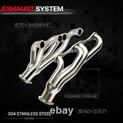 SS Mid-Length Exhaust Header Manifold for A/F/G Body Small Block Chevy Clipster