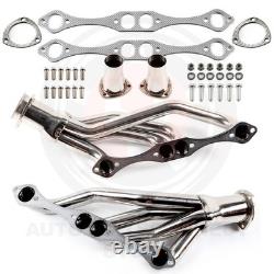 SS Mid-Length Exhaust Header Manifold for A/F/G Body Small Block Chevy Clipster